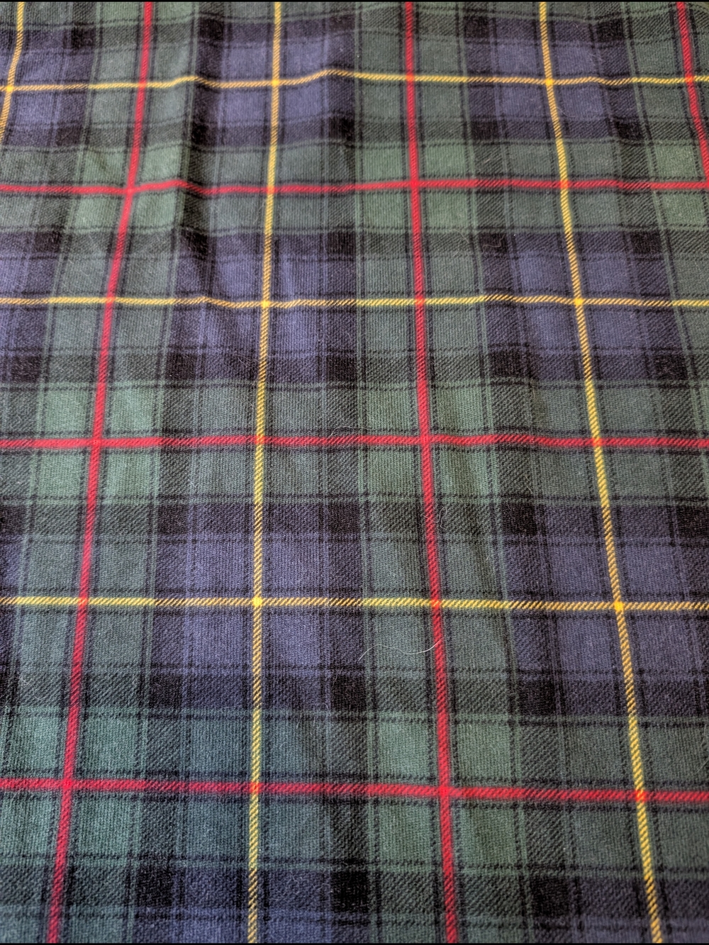 Polo Ralph Lauren Green Navy Tartan Plaid Rugby Shirt XXL - Picture 3 of 4